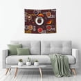 thumbnail image 5 of Hirioo A Cup Of Black Coffee On A Saucer Print Tapestry Lightweight Fabric for Bedroom Aesthetic Home Wall Dorm Décor Living Room Decor 29x37 Inch, 5 of 8
