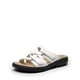 thumbnail image 1 of Sandalias Blancas de Mujer DREAM PAIRS con Correas Ajustables y Diseño Slip-On, 1 of 8