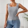 thumbnail image 2 of WAYUTE Tank Tops for Women Comfort Wide Strap Camisole for Everyday Wear Seamless Layering Full Coverage Soft Stretch Tank Top, 2 of 5