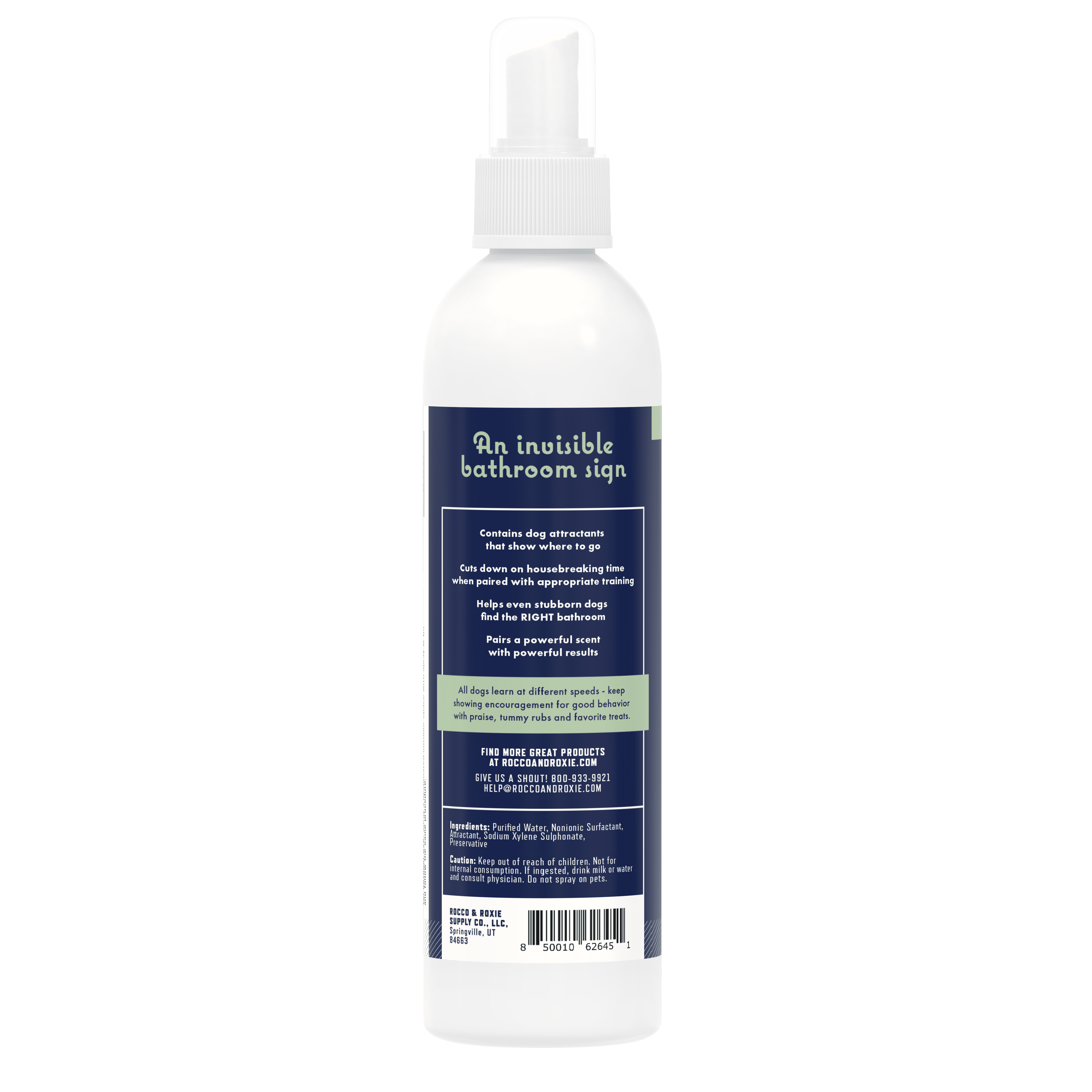 (4 pack) Rocco & Roxie Spray & Go Potty Training Attractant Spray for Dogs and Puppies, 8 oz