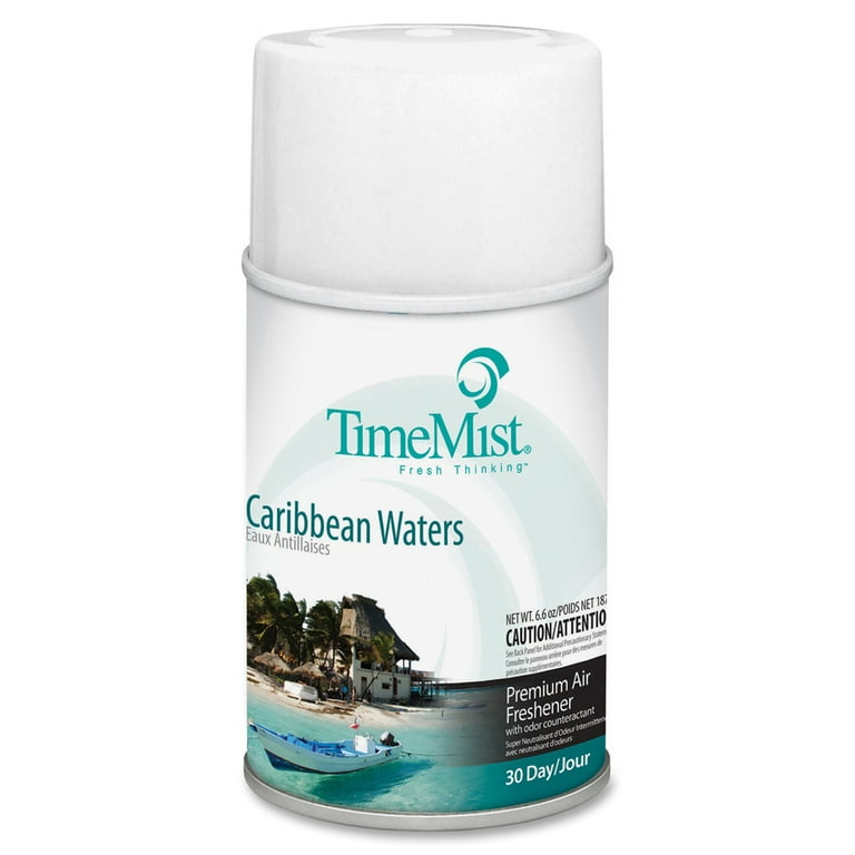 Premium Metered Air Freshener Refill, Caribbean Waters, 6.6 oz Aerosol Spray Premium Metered Air Freshener Refill, Caribbean Waters, 6.6 oz Aerosol Spray