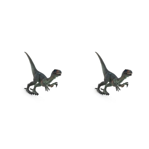 Matsuzay Dinosaurios de acción Simulación sólida Dinosaurio Juguete Adornos Modelo de animales Figuras Regalo cognitivo para niños Suministros Tipo 1 2piezas Matsuzay CBP586510