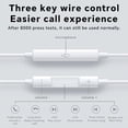 thumbnail image 2 of UP28 3.5mm&USB-C Wired Earbuds for iPad Pro iPhone 15 Series, Hi-Fi Stereo Sound with Mic Volume Control, Universal Android Compatible, 2 of 9