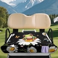 thumbnail image 3 of XYZCANDO Cute Frog Daisy Print Golf Cart Seat Cover - 4 Pockets Non Slip Terry Cloth Universal 2 Passenger Golf Cart Accessory, 3 of 8