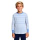 thumbnail image 4 of Blusas y camisas de manga larga con cuello redondo para niños y niñas, moda, lindas, con estampado de rayas, transpirables, suaves, de manga larga, para niña, 4 of 9