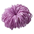 thumbnail image 2 of fastboy 100 Pcs Élastiques Accessoires pour Queue de Cheval Violet 1Set, 2 of 6