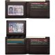 thumbnail image 2 of Cartera de piel RUNBOX de doble pliegue con bloqueo RFID, 12 ranuras para tarjetas, 2 of 6