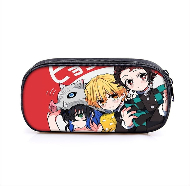 Estuche para lápices Demons Slayers Kamados Tanjirou Agatsuma Zenitsu
