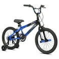 thumbnail image 2 of Kent Bicycles 18" Rampage Boy's BMX Bike, Blue and Black, 2 of 5