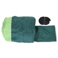 thumbnail image 6 of Portable Single Camping Hammock Travel Bed with Tree Straps - Light & Dark Green, 6 of 8