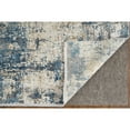 thumbnail image 4 of Feizy Cadiz Modern Abstract, Ivory/Tan/Blue, 13' x 20' Area Rug Sheen Industrial Watercolor Floor Rug for Living room Bedroom, 4 of 9