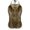 Brown, variant on Faux Fur Halter Crop Top, Backless Sleeveless Fuzzy Vest for Women Night Out, Grey 30x50cm