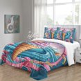 thumbnail image 4 of 3D Ice Cream Printed Comforter Cover Set Children Adult Unique Design Bedding Set Bedroom Decor,Twin (68"x86"), 4 of 5