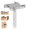 thumbnail image 1 of Surfacing Router Bits 1/4 Shank 1.5 inch Cutting Diameter Router Bits 4 Wings Slab Flattening Router Bit, 1 of 7