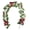 A, variant on WMGHA Artificial Christmas Garlands 23.6 inch Faux Hanging Winter Vines Red Berries Holly Leaves with Pine Cones Cedar Greenery Ivy Christmas Holiday New Year Home Indoor Outdoor Decor