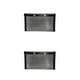 thumbnail image 3 of Monstrate Bolsa de malla antiadherente para barbacoa, parrilla antiadherente para barbacoa, resistente a altas temperaturas, herramienta de pícnic al aire negro 14x22cm 2piezas Monstrate CBP129896, 3 of 5