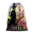 thumbnail image 1 of Wicked Bolsa de regalo con cierre de cinta navideño para decoración de Navidad, 20 cm × 31 cm., 1 of 6
