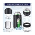 thumbnail image 3 of Enfriador de cerveza Para botellas o latas con destapador, 3 of 5