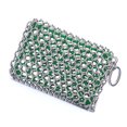 thumbnail image 2 of Ounissouiy Pot Clean Scrubber Home Convenient Square Cleaning Nets Utensilios de cocina de acero inoxidable Herramienta de fregado Accesorio de cocina Verde Type2 NO2 Ounissouiy HA026581-01, 2 of 6
