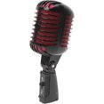 thumbnail image 1 of Microphone Vintage Rétro Old School, Micro Cardioïde Filaire Professionnel Classique Dynamique pour Karaoké, Performance en Direct en Studio, 1 of 9