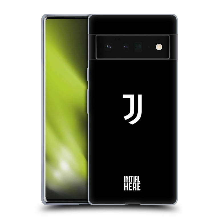 Custom Customized Personalized Juventus Football Club Graphics Plain Crest  Soft Gel Case Compatible with Google Pixel 6 Pro 