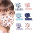 thumbnail image 2 of Mascarilla desechable para niños Mascarilla no tejida con estampado de dibujos animados Mascarillas protectoras para niños Mascarilla transpirable BANYUO Hogar, 2 of 2