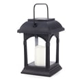 thumbnail image 1 of Inteprter Farol de con mango solar impermeable, farol decorativo colgante para exteriores para Patio, jardín Iluminación y accesorios Inteprter HA018468-00, 1 of 1
