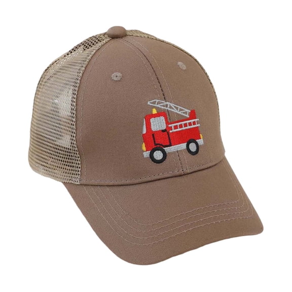 TAIAOJING Toddler Boys Hat Children Baseball Cap Summer Cartoon Prints Caps Car Girls Trucker Kids Sun Kids Hat Cozy 2-8Y