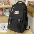 thumbnail image 3 of Bandolera Multicapa Student Pack Multibolsillos para Laptop Book (Negro), 3 of 4