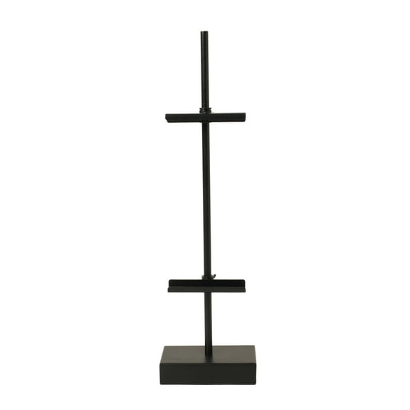 18" Black Steel Adjustable Tabletop Easel by Studio Decor - Decorative Stand for Pictures - Frames - Books - Cards - Plates - 1 Pack