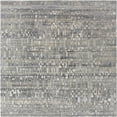 thumbnail image 1 of Ahgly Company Indoor Square Mid-Century Modern Silver Pink Oriental Area Rugs, 7' Square, 1 of 6