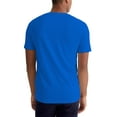 thumbnail image 2 of Hat and Beyond Mens Heavyweight Basic Short Sleeve V-Neck T-Shirts Solid Color, Up to 5XL, 2 of 6