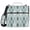 Bluish White Block, variant on 3 Ring Zipper Binder with Shoulder Strap Waterproof Trapper Keeper 2 Inch D-Ring 500 Sheets Capacity Moon Light Block