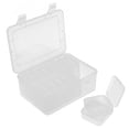 thumbnail image 1 of MasteelfCA 1 Set Small Bead Organizers Clear Storage Cases Bead Storage Containers Transparent Boxes, 1 of 7