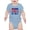 Light Blue, variant on Born On 4Th Of July T-Shirt Infant -Image by Shutterstock, 18 Months