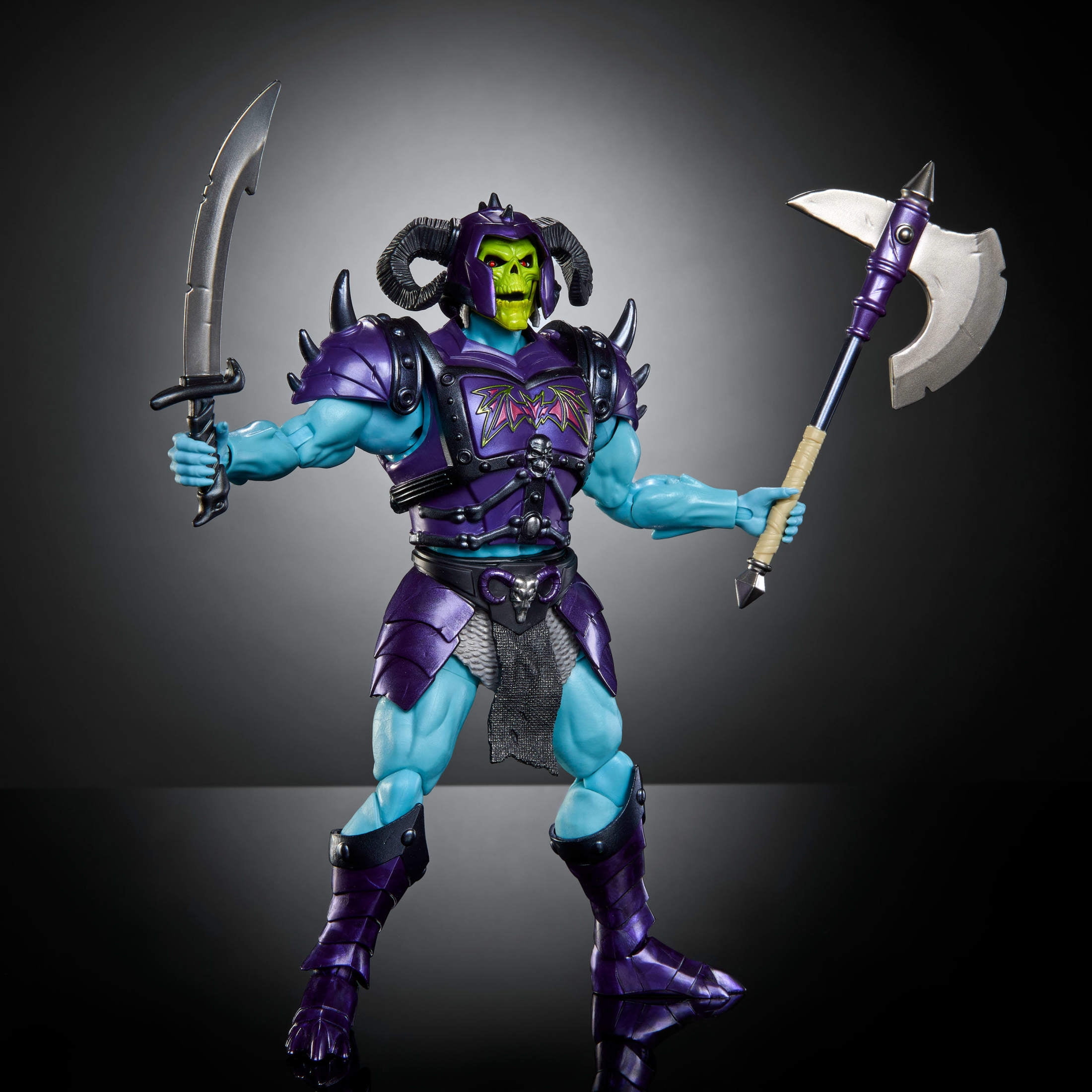 Masters of the Universe Masterverse New Eternia Battle Armor Skeletor Action Figure Toy Villain
