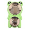 thumbnail image 1 of Double Pet Bowl Anti-gulping Stainless Steel Dog Food Bowl Cat Water Bowl, 1 of 10