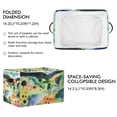 thumbnail image 2 of Yayeee Canvas Storage Basket with Handles for Shelves Fabric Bins Closet Organizer, Art Field, 2 of 8