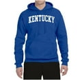 thumbnail image 2 of Wild Bobby State of Kentucky College Style Unisex Hoodie Sweatshirt, 2 of 6