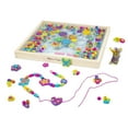 thumbnail image 4 of Melissa & Doug Created by Me! Bead Bouquet Deluxe Wooden Bead Set With 220+ Beads for Jewelry-Making - FSC Certified, 4 of 7