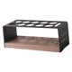 thumbnail image 3 of 10 Piezas Soporte para Tubos de Café Estante Organizador de Granos en Tubos de Vidrio Dispensador con Base Sólida de Madera Acrílica Adecuado para Bar, 3 of 9