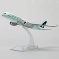 thumbnail image 4 of PRIYAL A350 Cathay Pacific 1/400 Die-cast Metal Airplane Model with Stand (5.7 inches/15cm) -a350 China Airlines Alloy Model Airplane for Aviation Enthusiast Gift, Desktop Display Decorations, 4 of 7