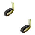 thumbnail image 4 of Transemion Anti Slip Racket Roll Tennis Handle Grip Wrap Tape Black 110x2.5x0.2CM 2Set, 4 of 6