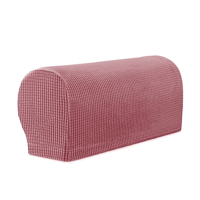 Fundas para reposabrazos, Juego de 2 fundas para reposabrazos de tela elástica, fundas antideslizantes para sillones, fundas protectoras para muebles para sofá reclinable