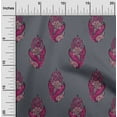 thumbnail image 1 of oneOone Cotton Flex Fabric Leaves & Floral Block Print Fabric By Yard 40 Inch Wide, 1 of 6