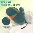 thumbnail image 2 of Xiangyi 2 in 1 Cat Hair Glove & Pet Fur Remover Glove, Dog Grooming Glove Brush for Shedding, Massage, Efficient Pet Hair Remover Mitt for Uproot Cleaner Clothes, Couch, Carpet, 2 of 6