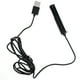 thumbnail image 3 of SF-555B Micrófono de condensador portátil USB 2.0 para charlar por MSN, Skype, cantar y jugar (negro), 3 of 5