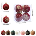 thumbnail image 3 of Outdoor Christmas Decorations Hangs Flocked Christmas Tree Tabletop Festive Decor For Home Window Display & Holiday Atmosphere Window Display, 3 of 9