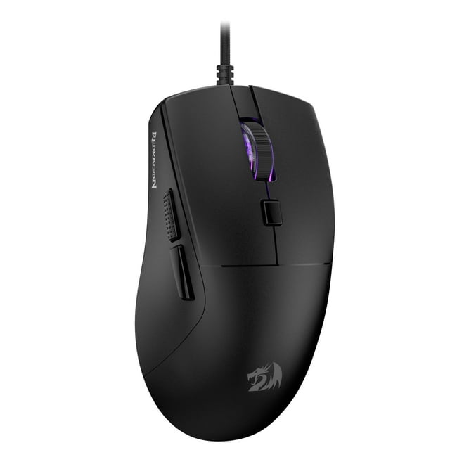 Mouse para juegos Redragon M618 con cable, 10,000 DPI, negro