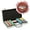 300 ct. Aluminum, variant on Playzaic 300-piece Aluminum Las Vegas Poker Chip Case - 14-gram Heavy Clay Composite Set